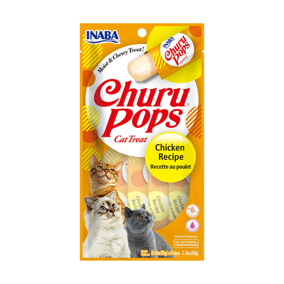 Inaba Churu Pops Chicken Recipe Cat Treat 60g