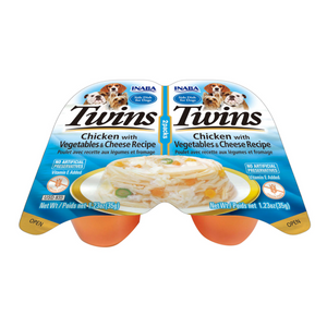Inaba Twins Chicken with Vegetables & Cheese Dog Side Dish 35g