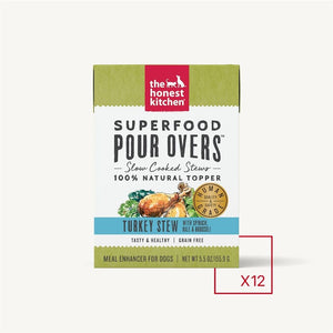 The Honest Kitchen Superfood Pour Overs Turkey Stew 156g