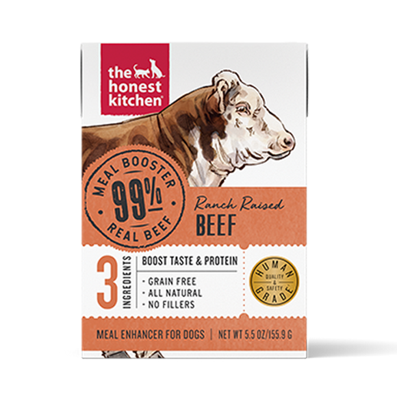 The Honest Kitchen Dog Treat Meal Boost Beef 156g