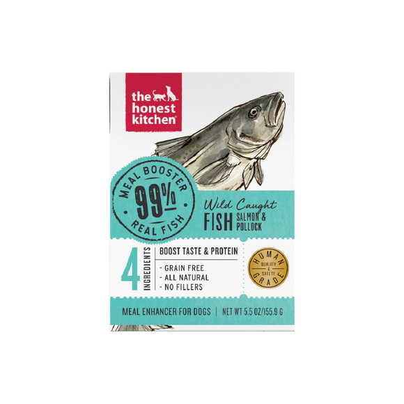 The Honest Kitchen Dog Treat Meal Boost Salmon & Pollock 156g