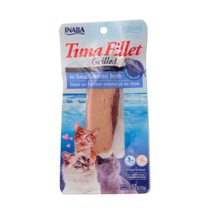 Inaba Tuna Fillet Grilled in Tuna Flavored Broth Cat Treat 15g