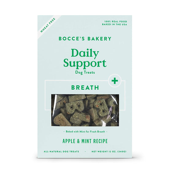 Bocce's Dog Treats Daily Support Breath 12 Oz
