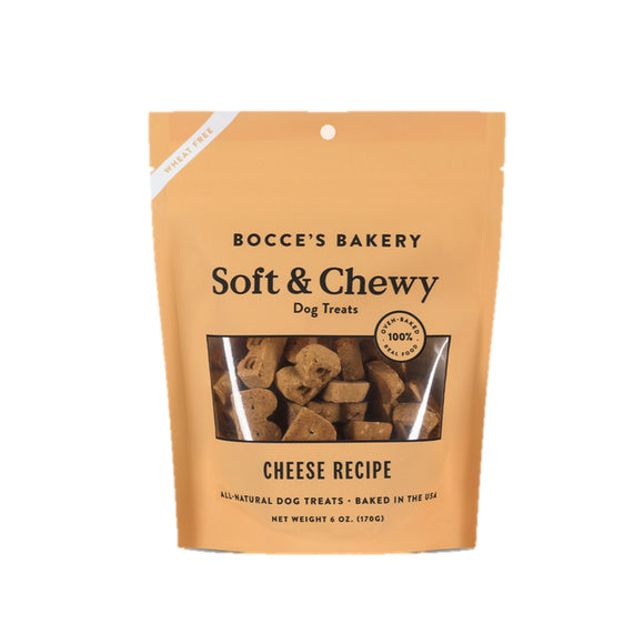 Bocce's Bakery Soft & Chewy Cheese Recipe Dog Treats 170g