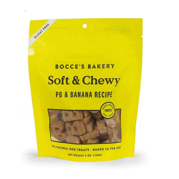 Bocce's Bakery Basic Chewy Peanut Butter and Banana 170g