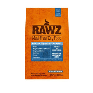Rawz Dry Dog Food Meal Free Salmon, Chicken & Fish 3.5lb