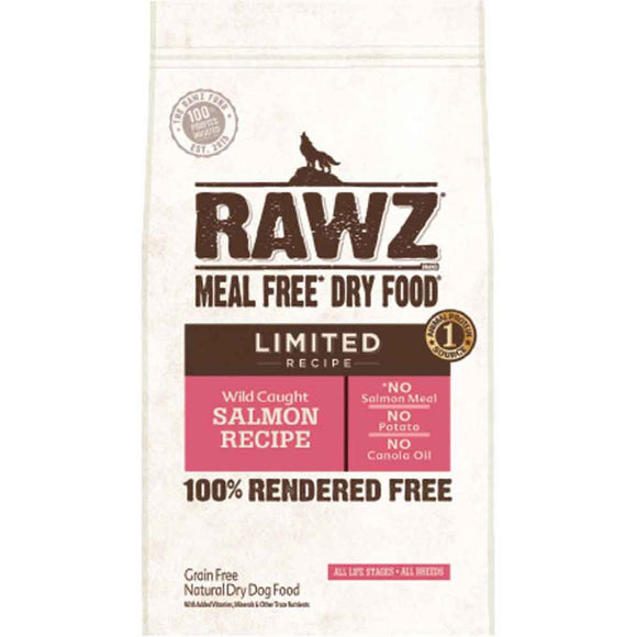 Rawz Dry Dog Food Limited Ingredient Salmon Recipe 3.5lb