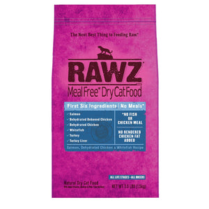 RAWZ Cat Dry Food Salmon, Chicken & Fish 1.5kg