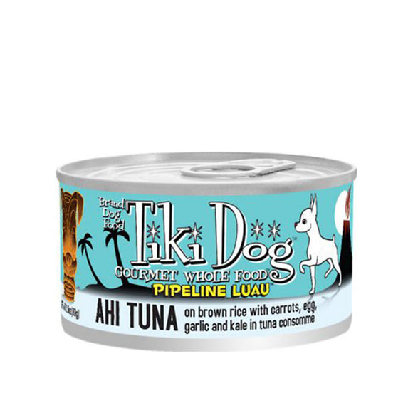 Tiki Dog Pipeline Luau Ahi Tuna 79g