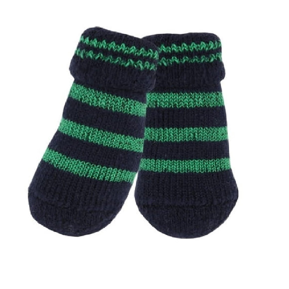 Puppia Sock Nitty-Gritty Navy Large