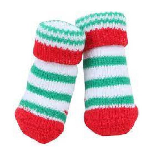 Puppia Sock Grinch Red Large