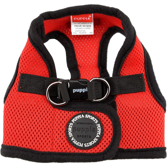 Puppia Harness B Soft Vest Red Large