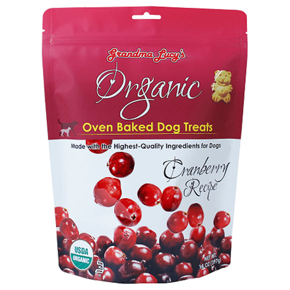 Grandma Lucy's Baked Organic Dog Treats Cranberry 397g