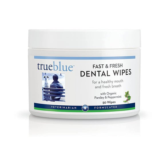 True Blue Pet Dental Wipes 50 Ct