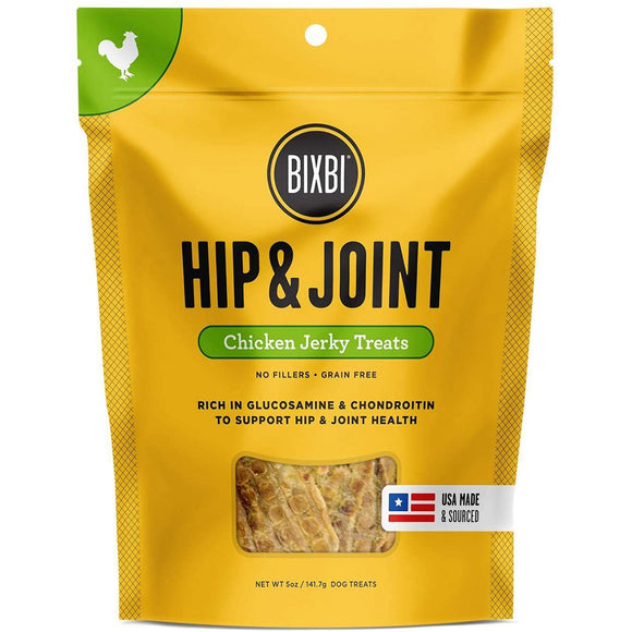 BIXBI Hip & Joint Chicken Jerky Dog Treats 141.7g