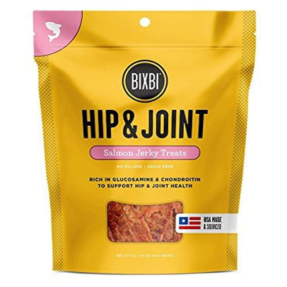 BIXBI Hip & Joint Salmon Jerky Dog Treats 113.4g