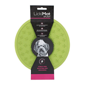 LickiMat Dog Bowl Splash Green