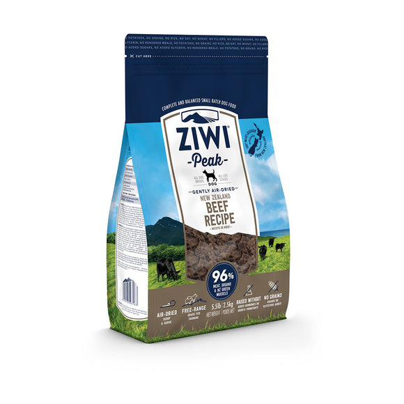Ziwi Peak Dry Dog Food New Zealand Beef Recipe 2.2lb