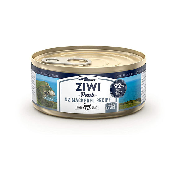Ziwi Peak Canned Cat Food NZ Mackerel Recipe 85g