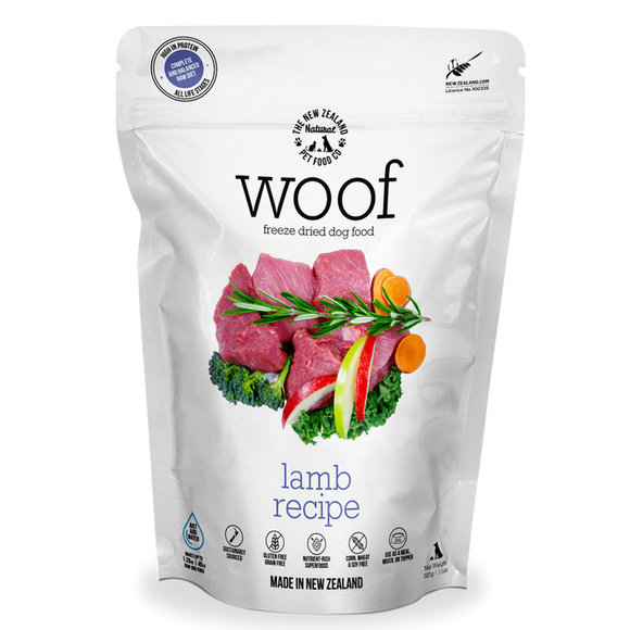 Woof Freeze Dried Lamb Dog Food 280g