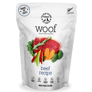 Woof Freeze Dried Beef Dog Food 50g