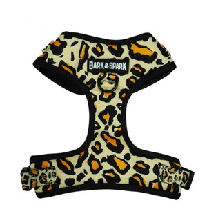 Bark & Spark Cheetah Adjustable Harness X-Large