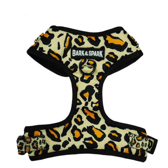 Bark & Spark Cheetah Adjustable Harness Large