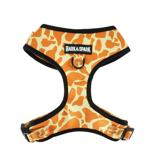 Bark & Spark Giraffe Adjustable Harness X-Large