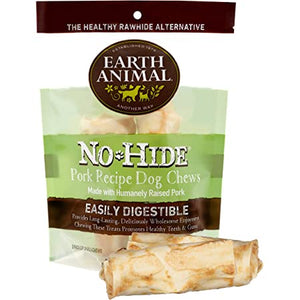 Earth Animal No-Hide Pork Recipe Small Chews 68g