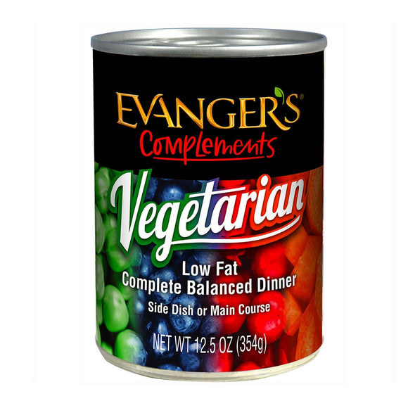 Evanger's Vegetarian Complete Balanced Dinner Wet Dog Food 354g