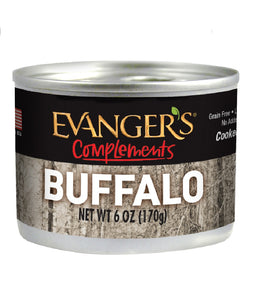 Evanger's Complements Grain-free Buffalo Dog Food 170g