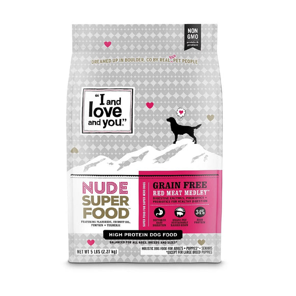 I and Love and You Grain-free Red Meat Dr Dog Food 2.27kg