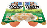 Inaba Twins Chicken with Vegetables Recipe Dog Side Dish 35g