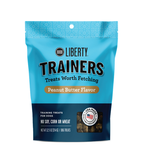 Bixbi Liberty Trainers Peanut Butter Treats 170g