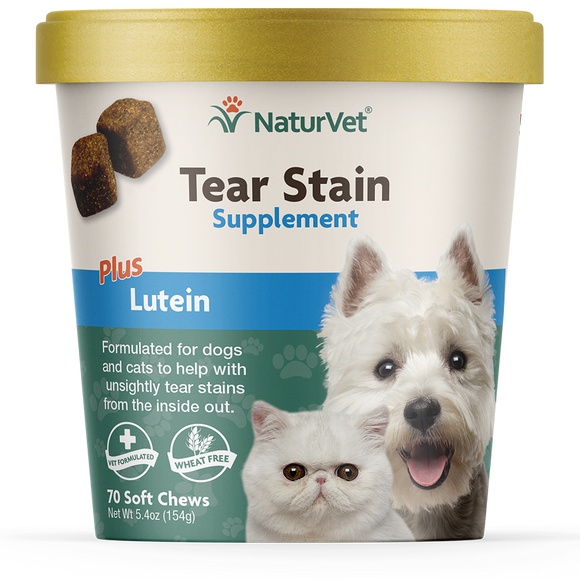 Naturvet Tear Stain Soft Chews 70 Ct