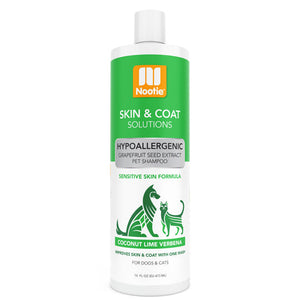 Nootie Hypoallergenic Pet Shampoo Coconut Lime Verbena 473ml