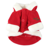 Puppia Santa's Coat Red Medium