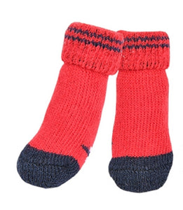 Puppia Sock Dylan Red Small
