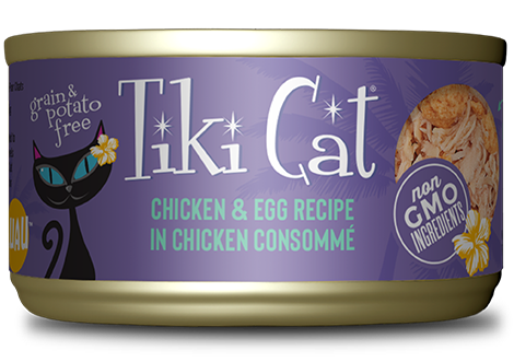 Tiki Cat Koolina Luau Chicken & Egg 80g