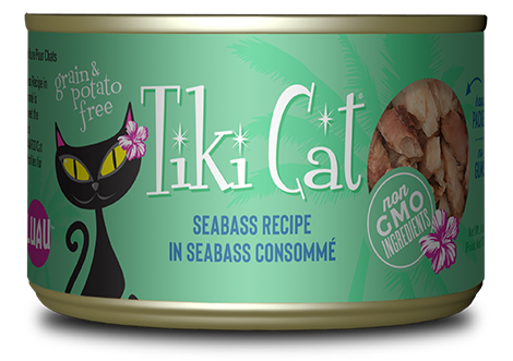 Tiki Cat Oahu Luau Seabass 170g