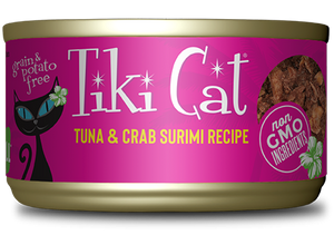 Tiki Cat Lanai Grill Tuna & Crab Surimi 80g