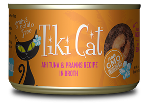 Tiki Cat Manana Grill Ahi Tuna & Prawns 170g