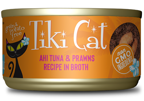 Tiki Cat Manana Grill Ahi Tuna & Prawns 80g