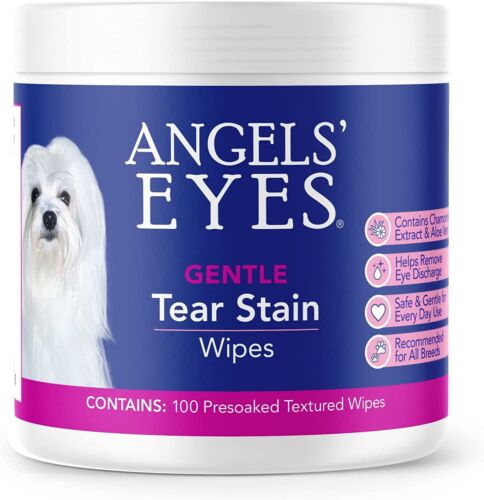 Angels' Eyes Gentle Tear Stain Wipes 100 Ct