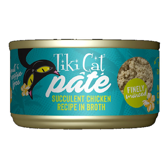 Tiki Cat Pate Succulent Chicken 156g