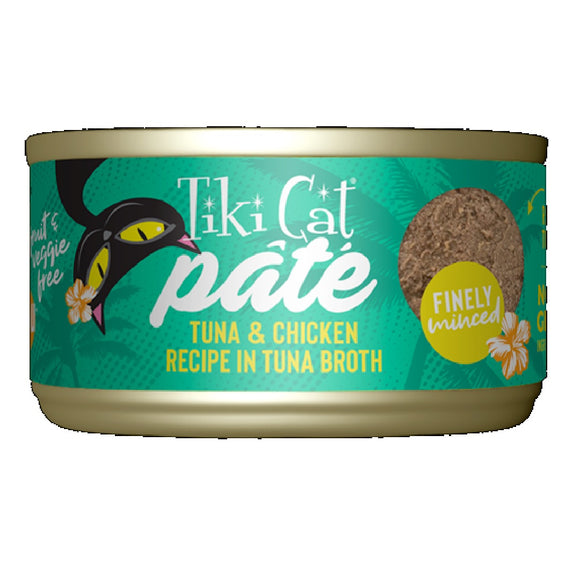 Tiki Cat Pate Ahi Tuna & Chicken 156g