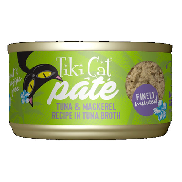 Tiki Cat Pate Ahi Tuna & Mackerel 156g