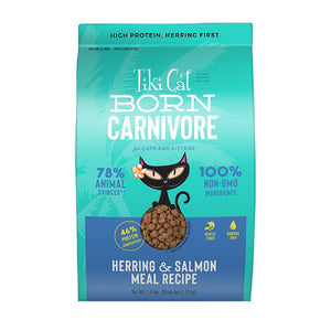 Tiki Cat Born Carnivore Dry Cat Food Herring & Salmon 2.54kg