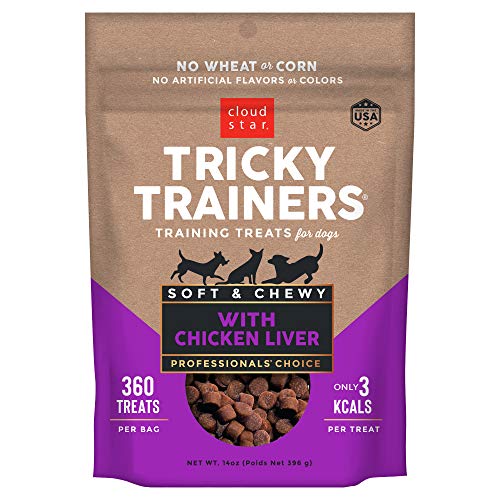 Cloud Star Tricky Trainers Soft & Chewy Chicken Liver 396g