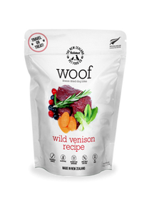 Woof Freeze Dried Wild Venison Dog Food 50g